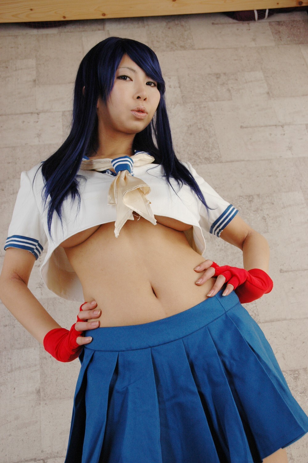 [Cosplay] Ikkitousen  Big Boobs Kanu Unchou PART 4